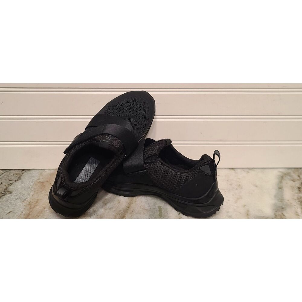 TIEM Slipstream Cycling Black Shoes Size 5 #100038W No Clips Included